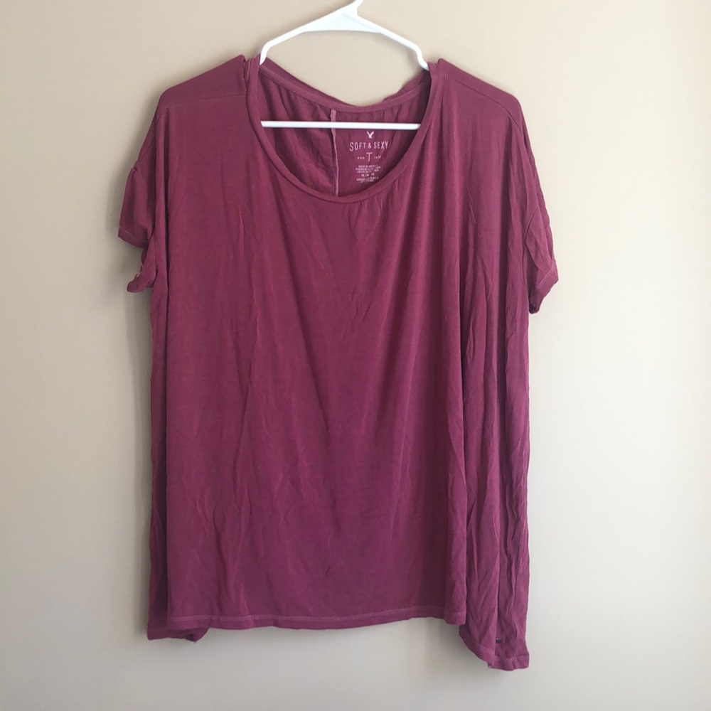 Short sleeved soft tee